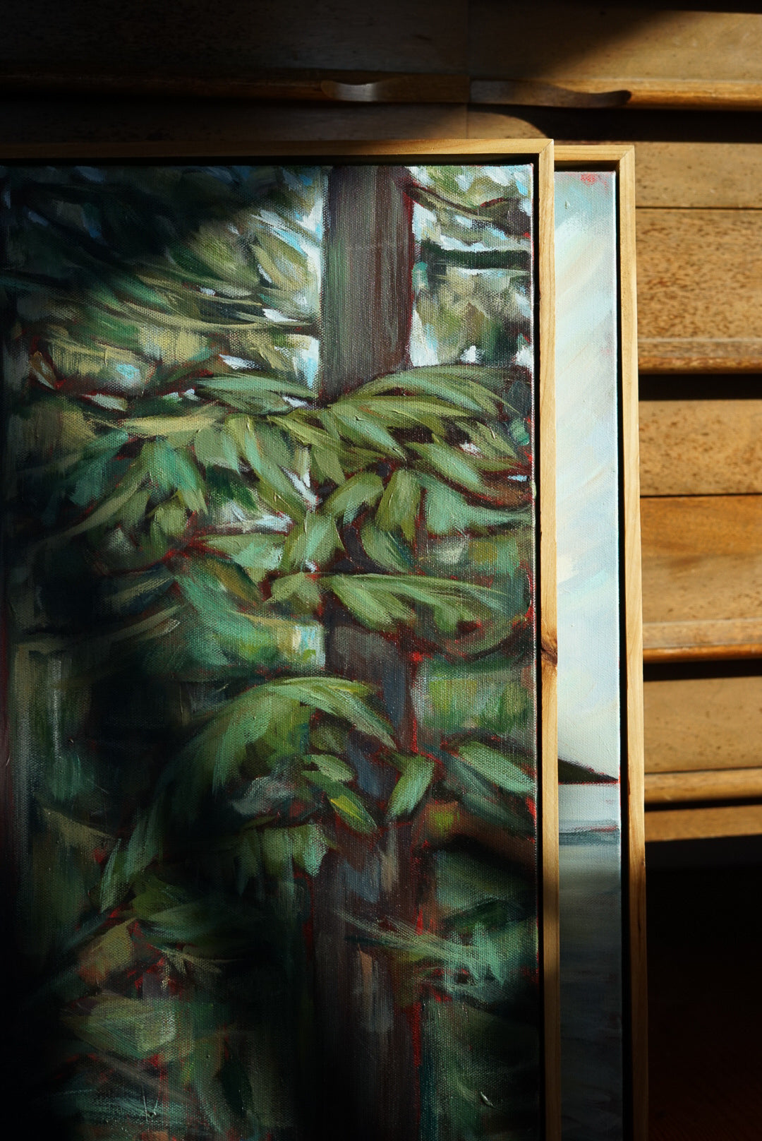 &#39;Cedar Boughs&#39; | 18 x 24 | Original Acrylic Painting