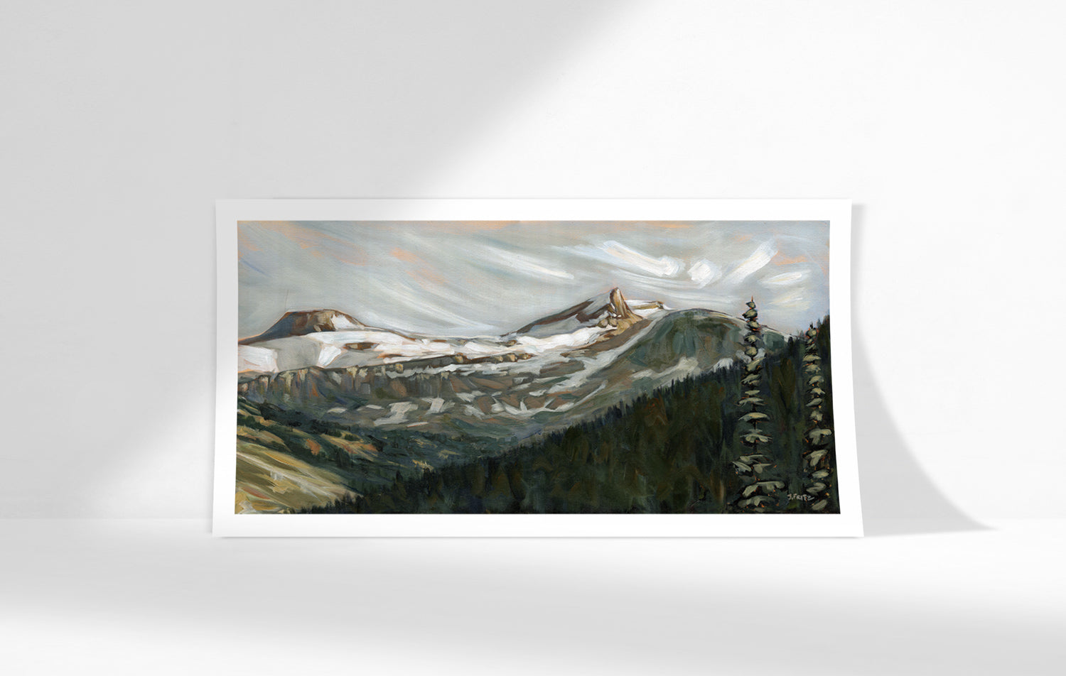 In the Distance: Saint Nicholas Peak | Fine Art Print