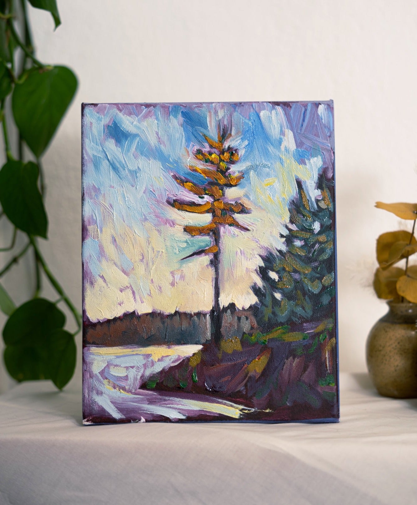 White Pine | 8 x 10 | Original Oil Painting