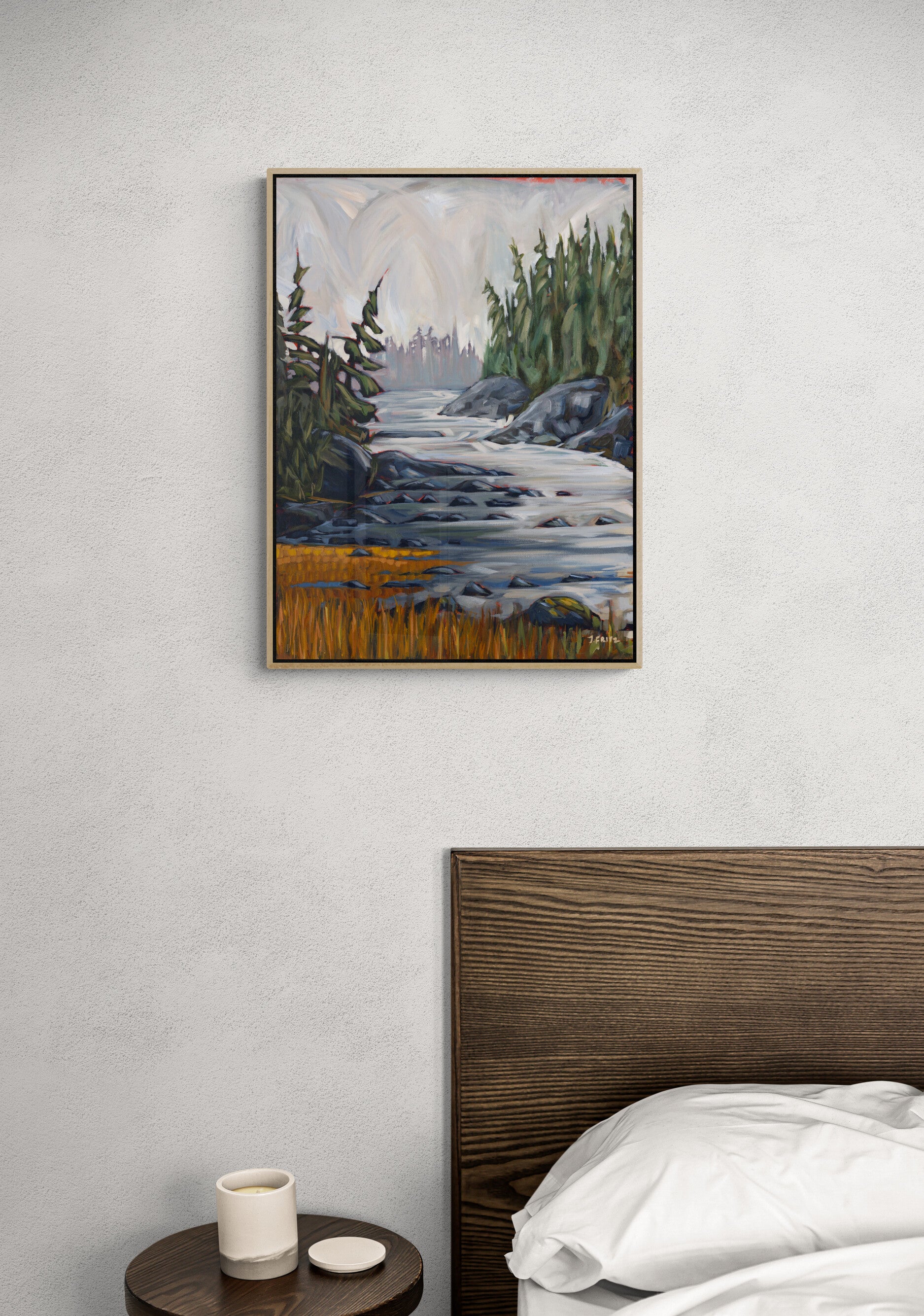 At High Tide  | Canvas Print