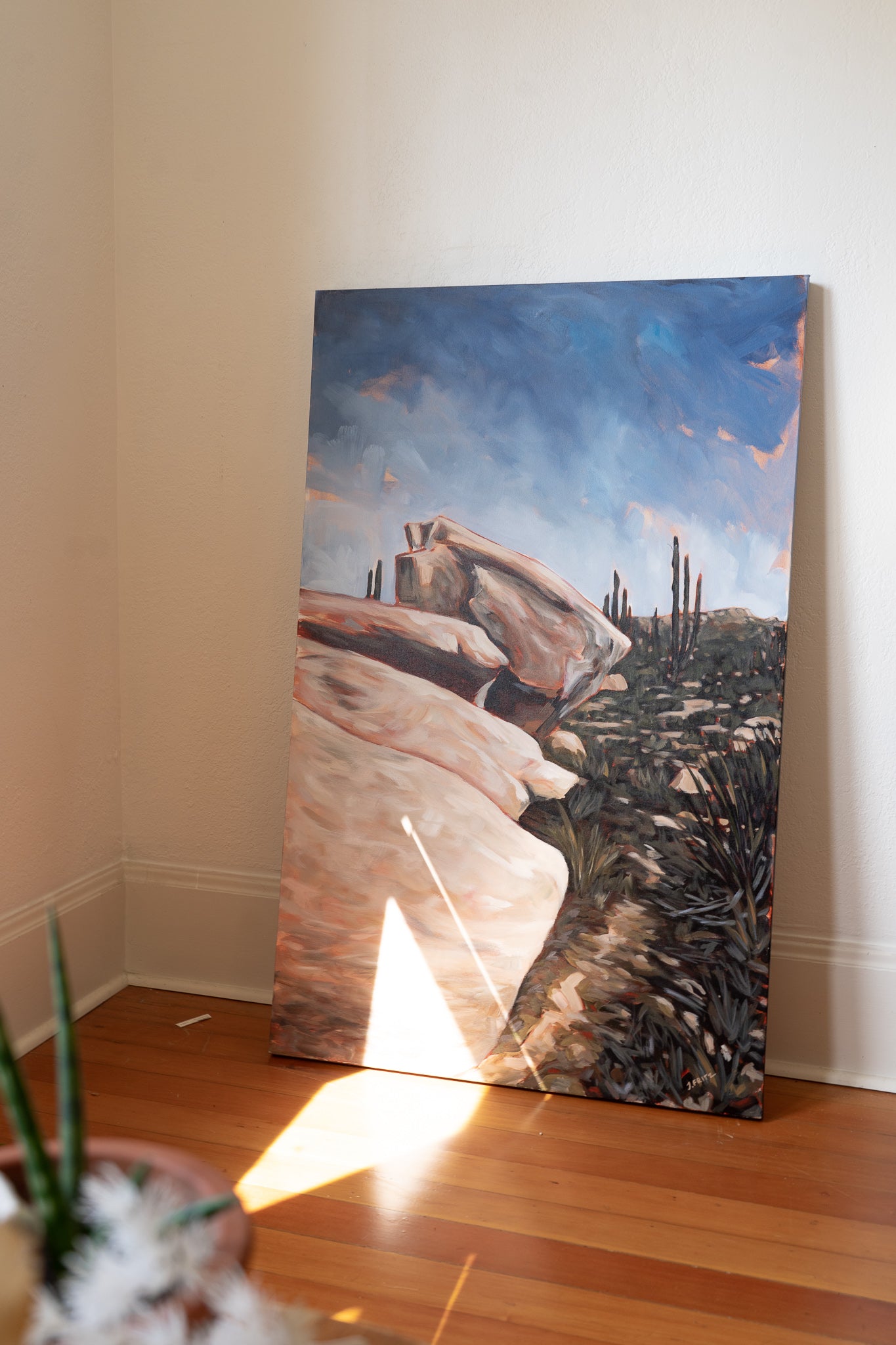 Jordan Art | Desert Paintings | Arizona Landscape Painting | Joshua Tree Painting