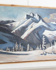 Triple Peak | 24 x 30 | Framed Original Acrylic Painting