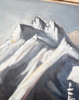 Triple Peak | 24 x 30 | Framed Original Acrylic Painting