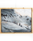 Over the Ridge | 16 x 20 | Framed Original Acrylic Painting