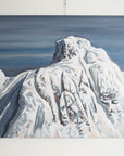 Mount Cain Rising  | 24 x 36 | Original Acrylic Painting