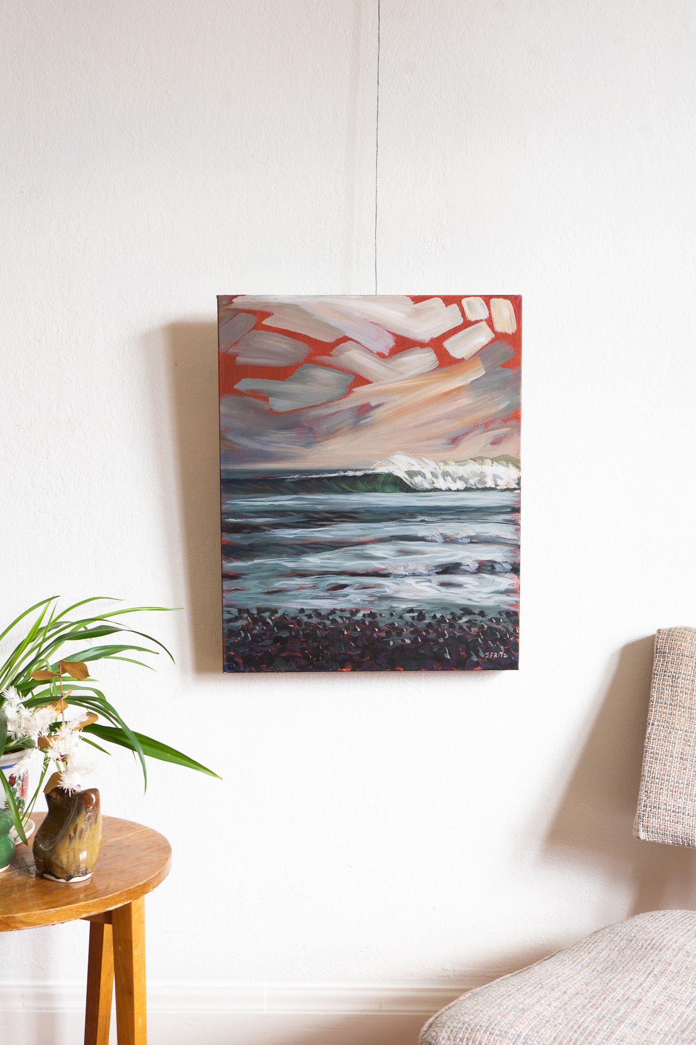 Coastal Sound  | 16 x 20 | Original Acrylic Painting