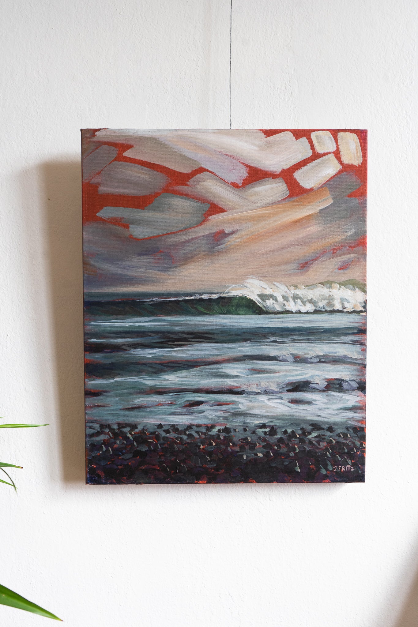 Coastal Sound  | 16 x 20 | Original Acrylic Painting