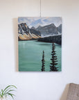 Possibility: Moraine Lake | 24 x 30 | Original Acrylic Painting