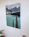 Possibility: Moraine Lake | 24 x 30 | Original Acrylic Painting