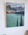 Possibility: Moraine Lake | 24 x 30 | Original Acrylic Painting