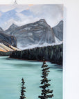 Possibility: Moraine Lake | 24 x 30 | Original Acrylic Painting