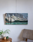Glacial Gratitude: Moraine Lake | 15 x 30 | Original Acrylic Painting