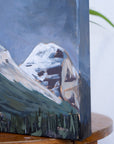Anticipation: Mount Victoria Peak | 8 x 10 | Original Acrylic Painting