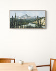 Saskatchewan River Crossing | Canvas Print