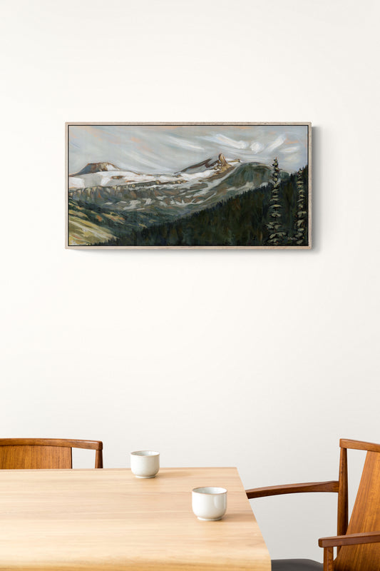 In the Distance: Saint Nicholas Peak | Canvas Print