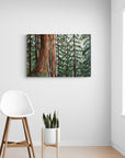 Sitting with Eden | Canvas Print