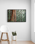 Sitting with Eden | Canvas Print