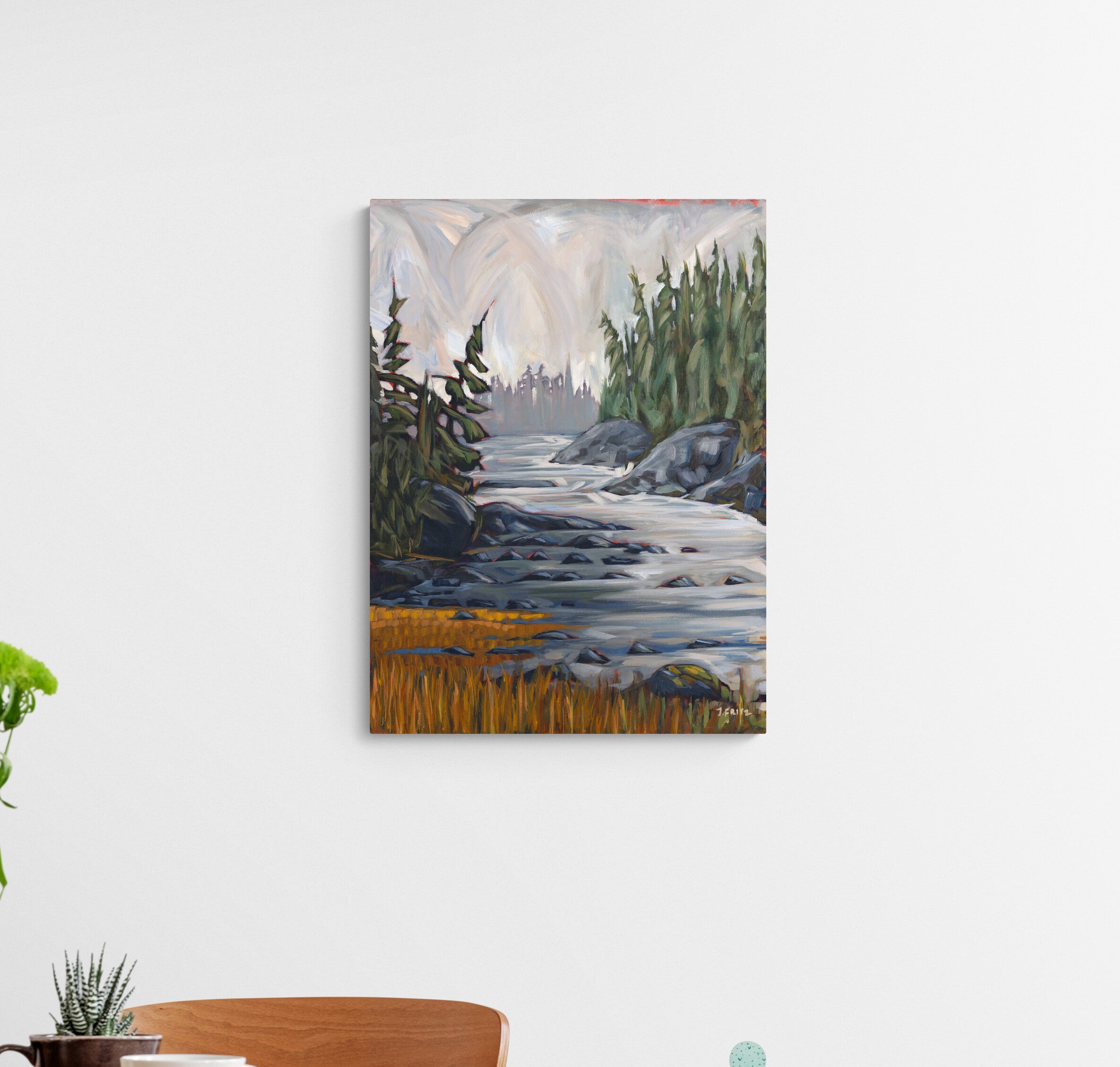 At High Tide  | Canvas Print