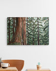 Sitting with Eden | Canvas Print