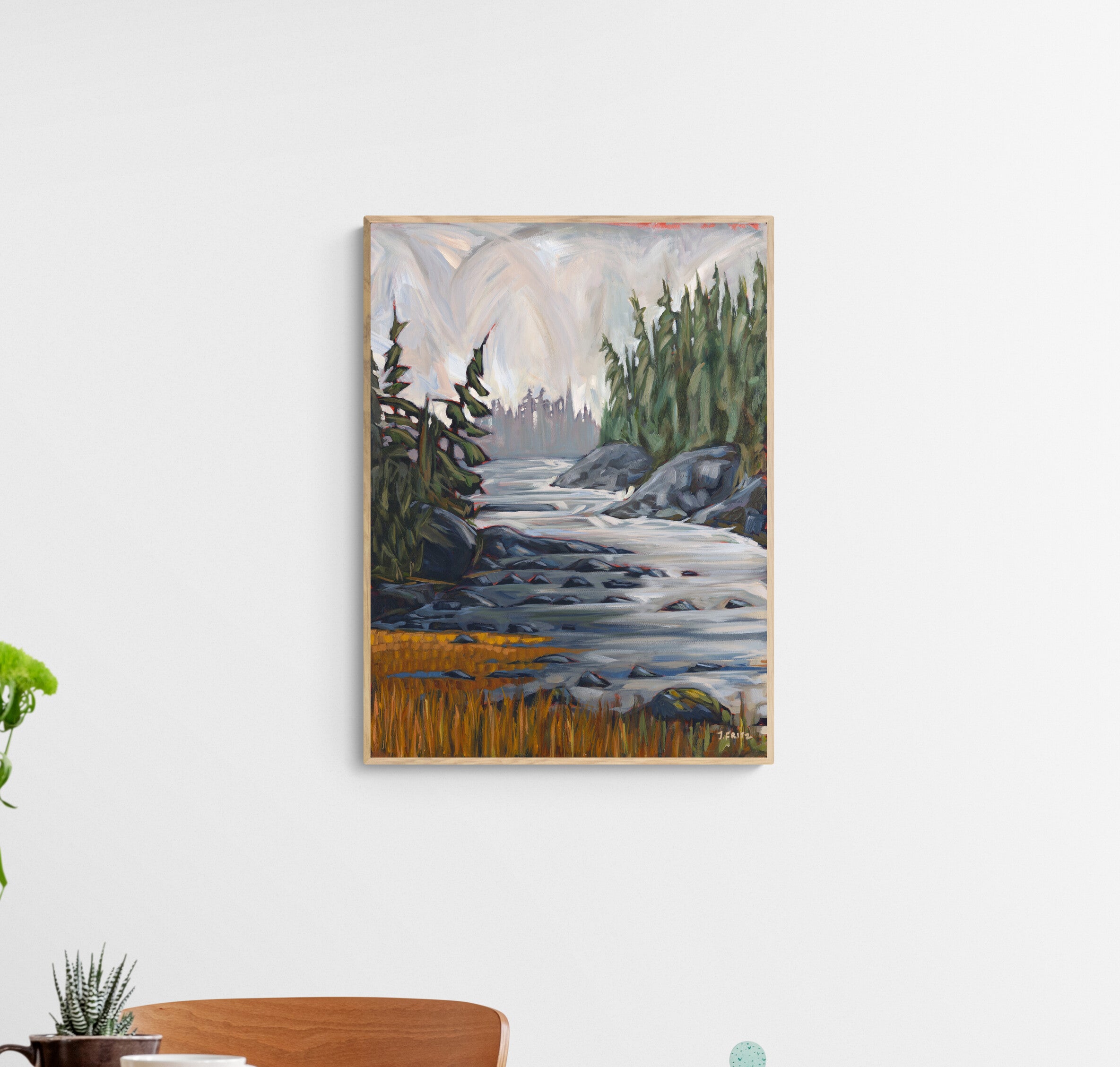 At High Tide  | Canvas Print