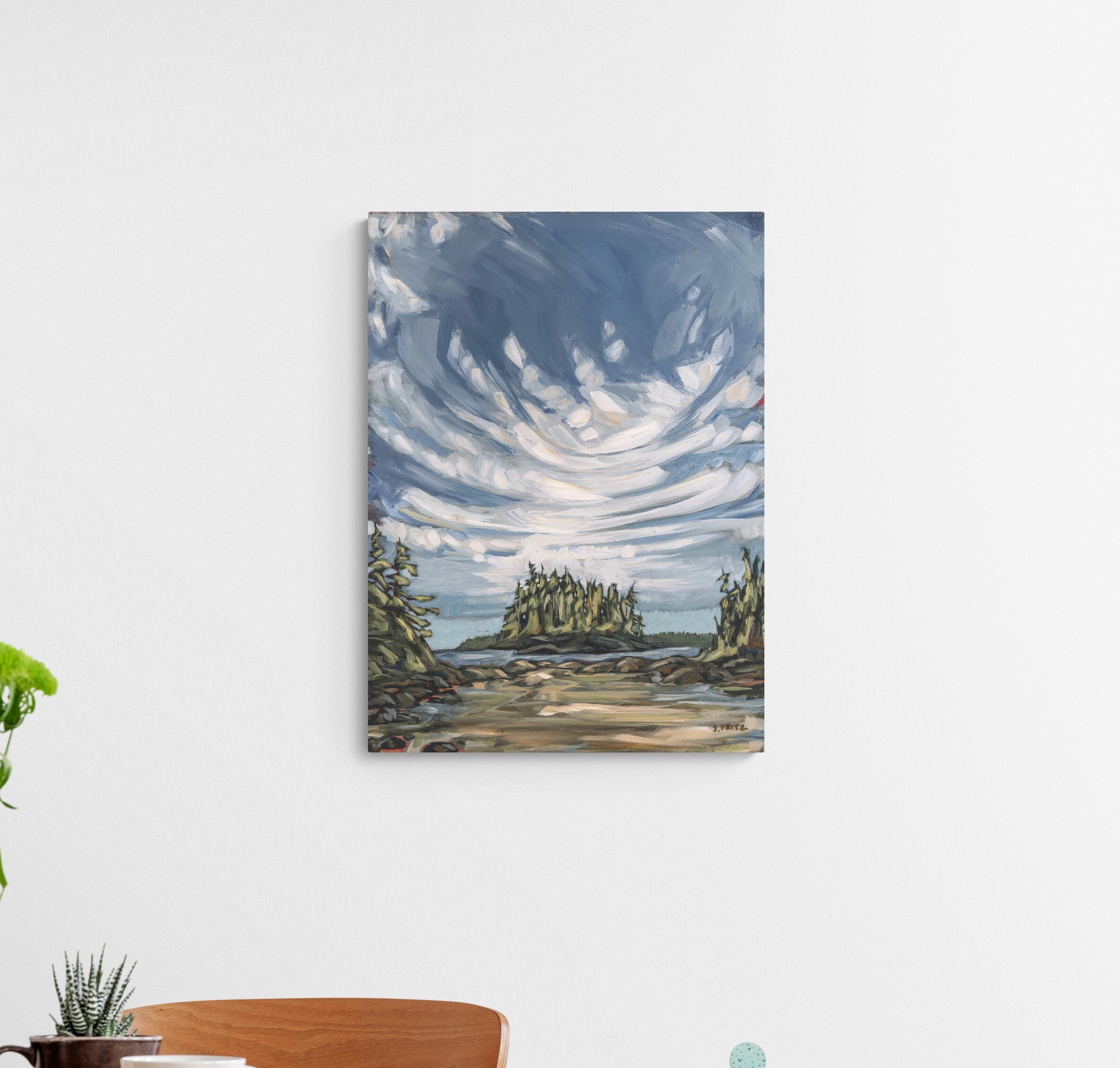 The Places We Go | Canvas Print