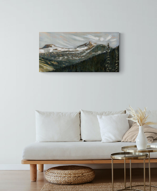 In the Distance: Saint Nicholas Peak | Canvas Print