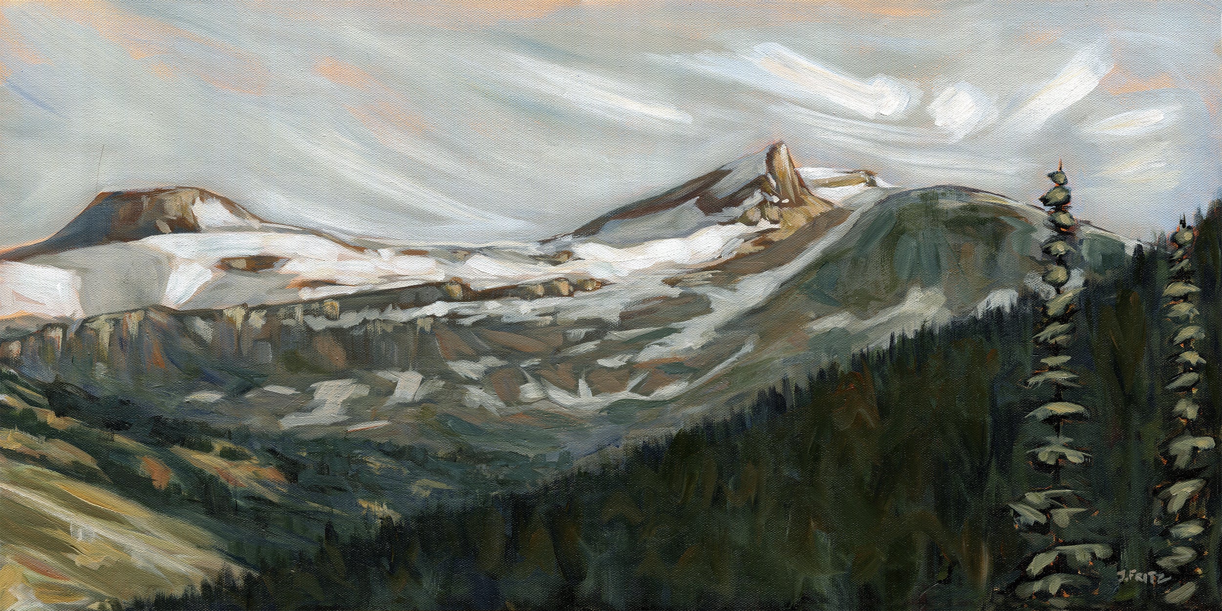 In the Distance: Saint Nicholas Peak | Fine Art Print