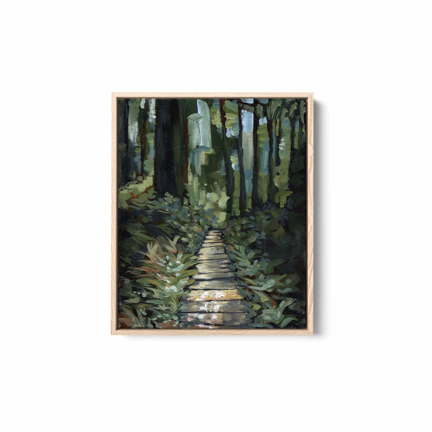 “Steps Away”  | 8 x 10 | Original Acrylic Painting